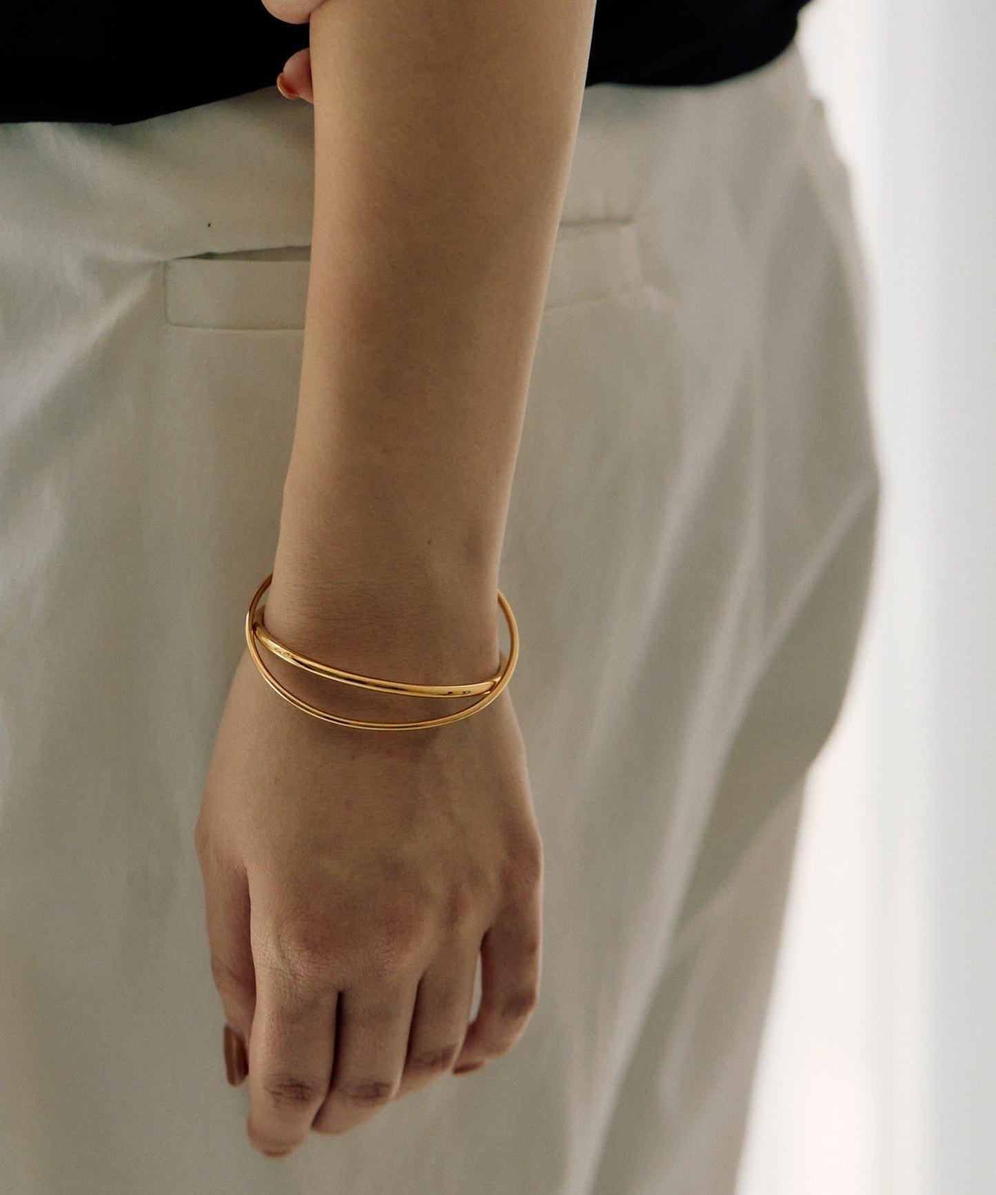 【ear PAPILLONNER】簡約套裝手鐲