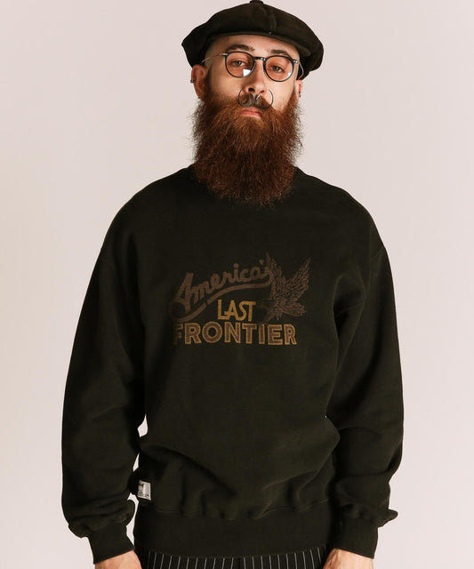 FADE AMERICA'S LAST FRONTIER 圓領衛衣/衛衣