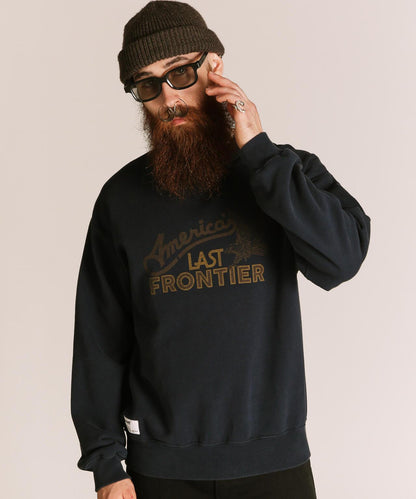 FADE AMERICA'S LAST FRONTIER 圓領衛衣/衛衣