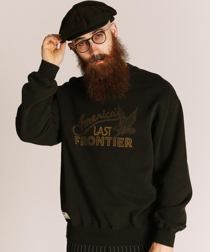 FADE AMERICA'S LAST FRONTIER 圓領衛衣/衛衣