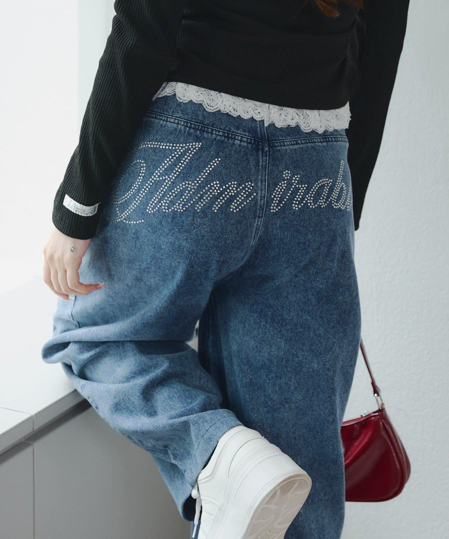 夢幻可愛【RMAF】許願風格寬鬆牛仔褲