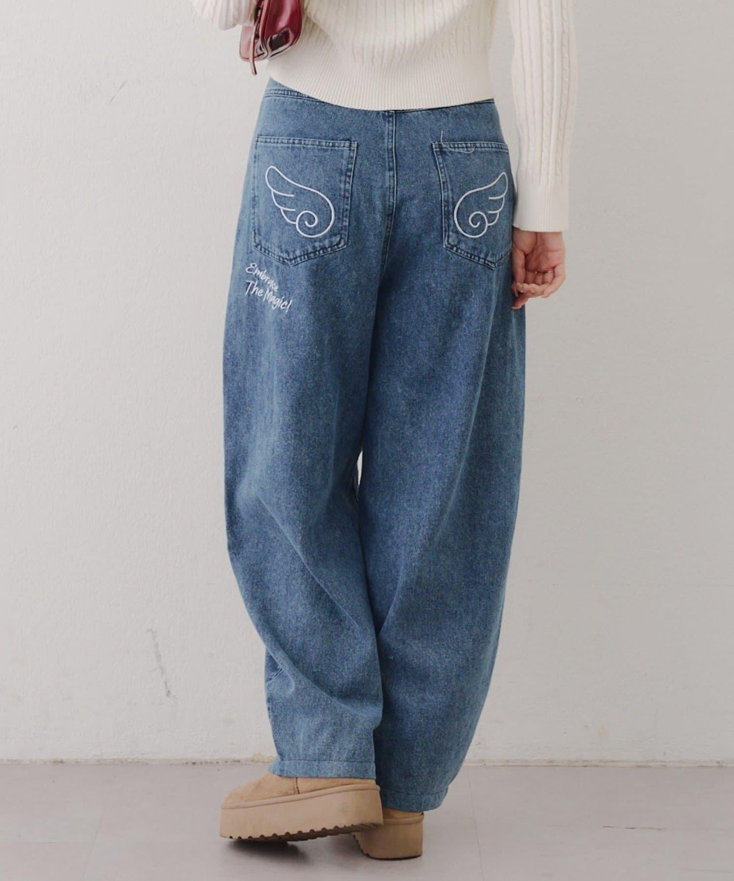 夢幻可愛【RMAF】許願風格寬鬆牛仔褲