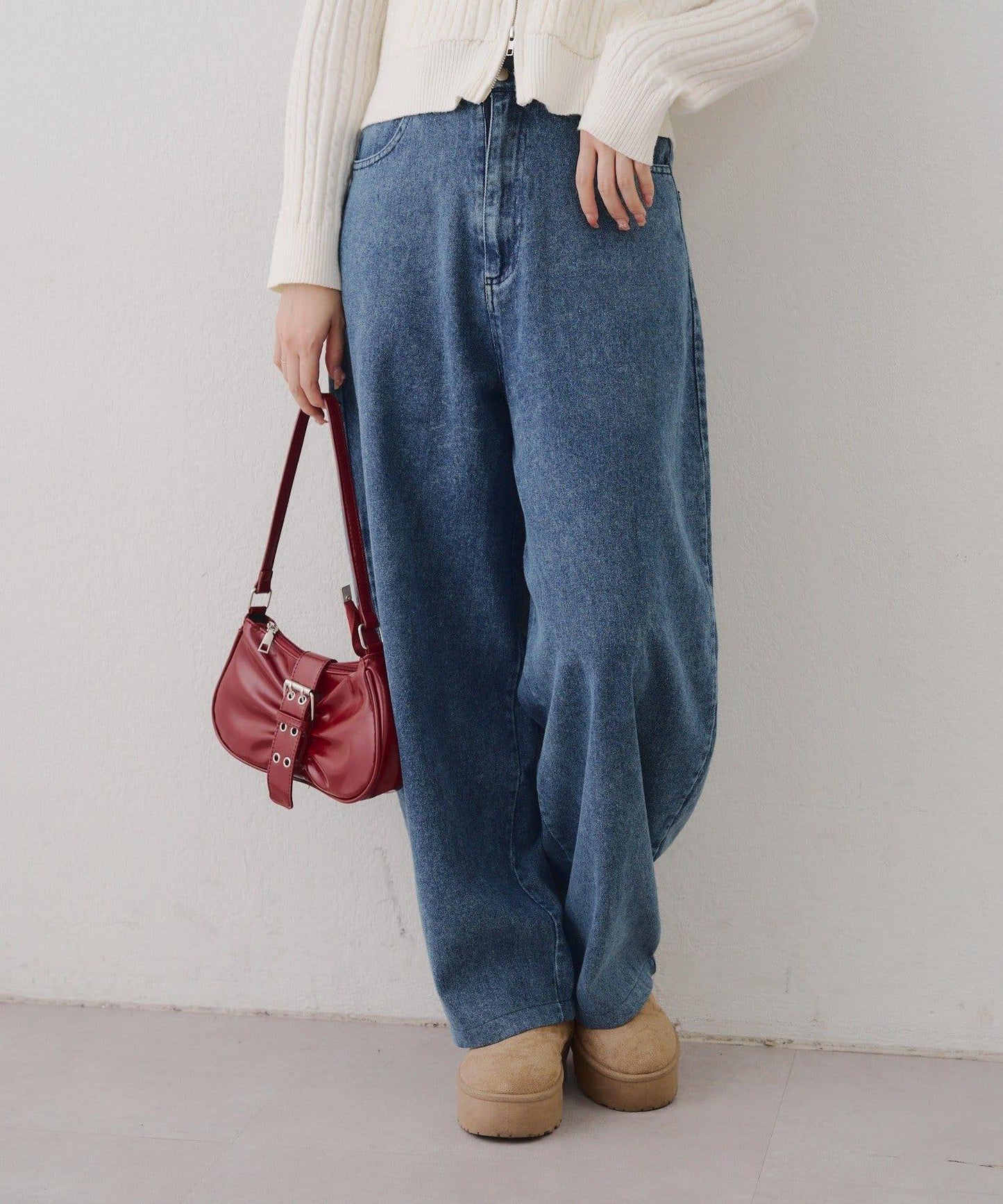 夢幻可愛【RMAF】許願風格寬鬆牛仔褲