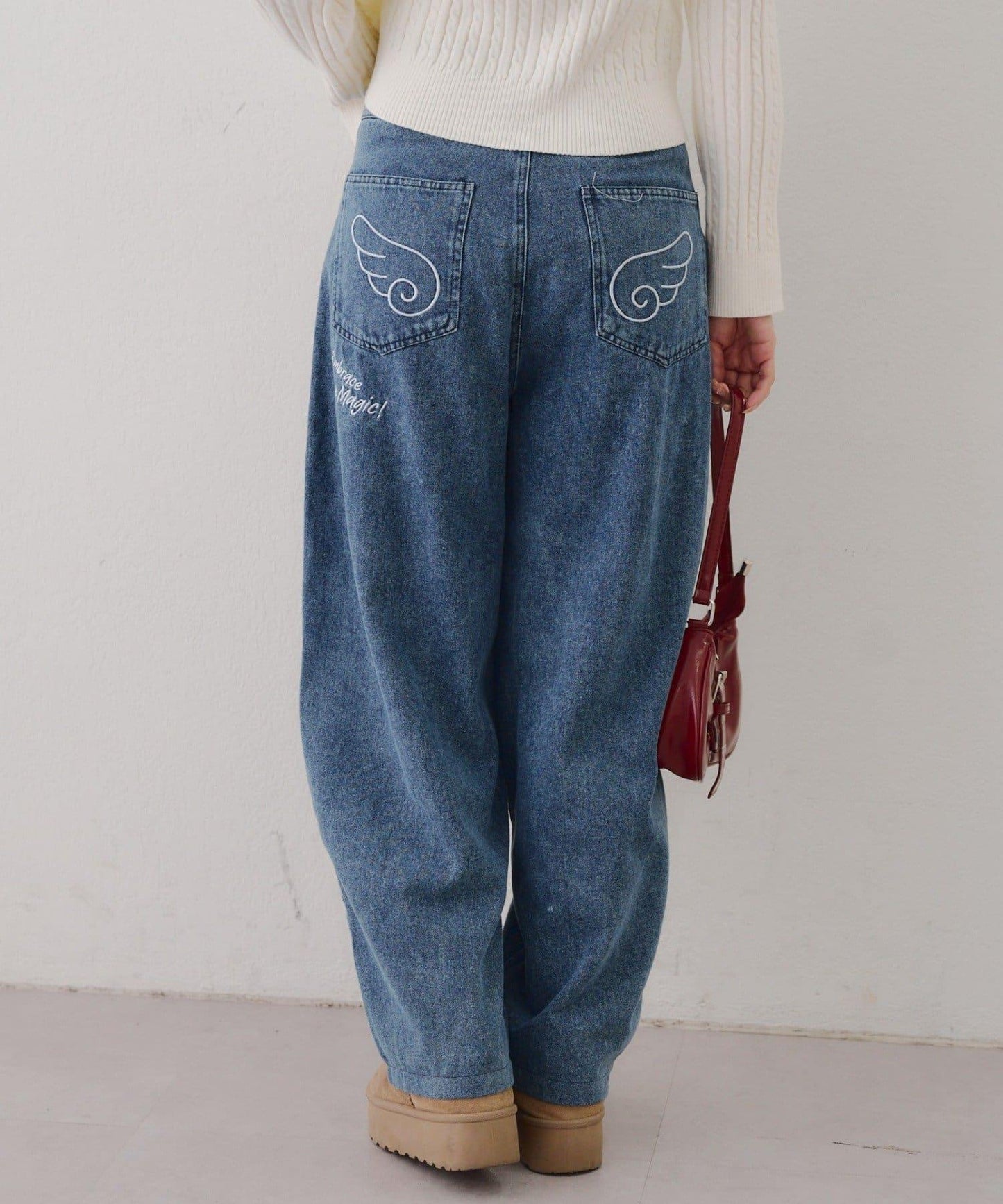 夢幻可愛【RMAF】許願風格寬鬆牛仔褲