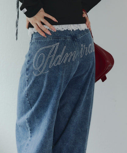 夢幻可愛【RMAF】許願風格寬鬆牛仔褲