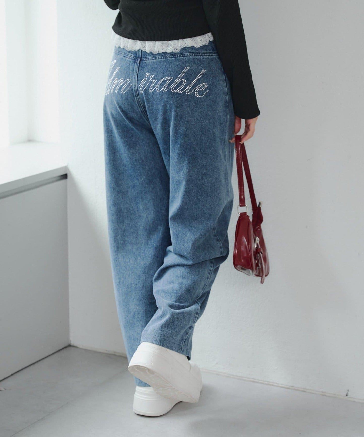 夢幻可愛【RMAF】許願風格寬鬆牛仔褲