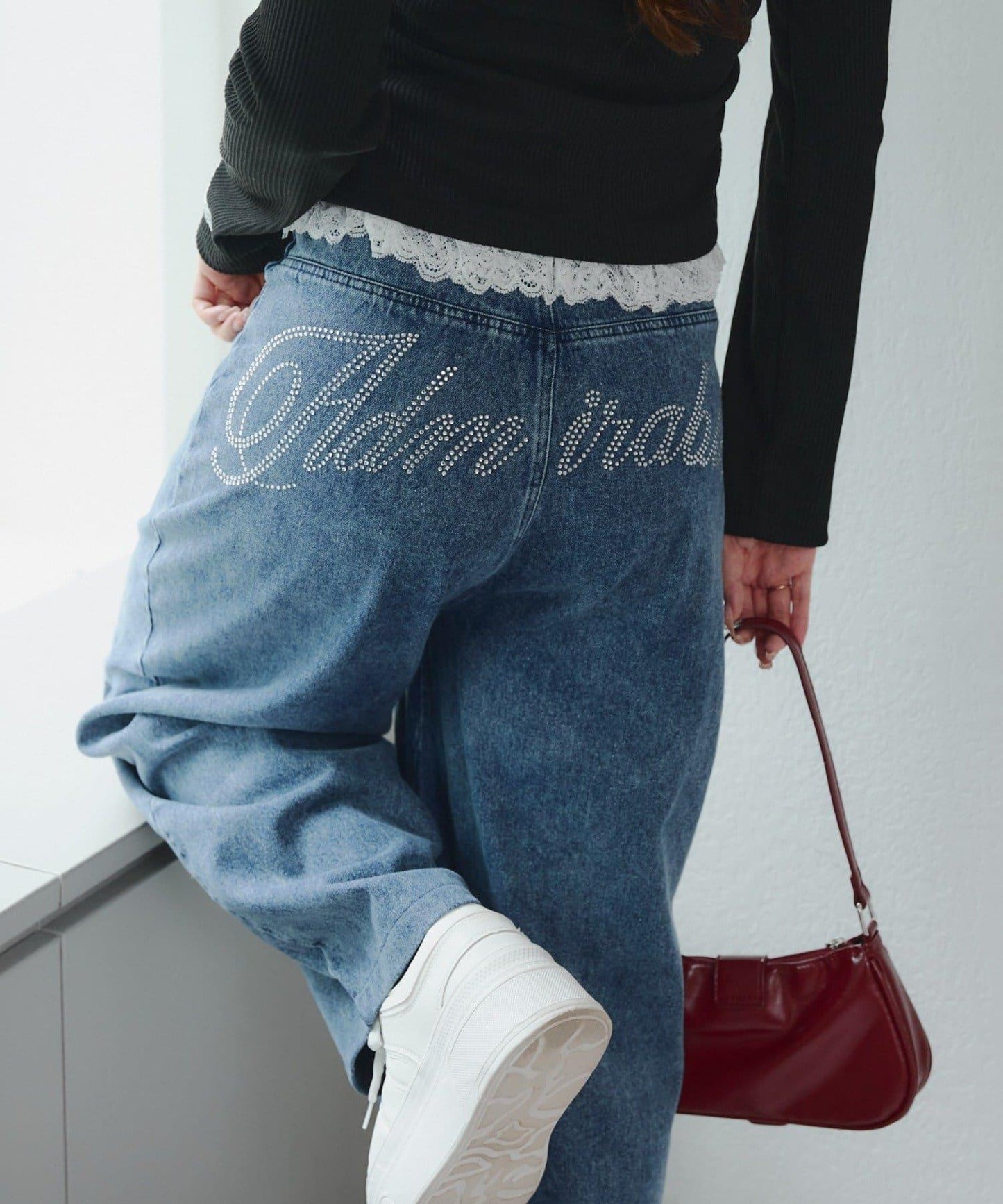 夢幻可愛【RMAF】許願風格寬鬆牛仔褲