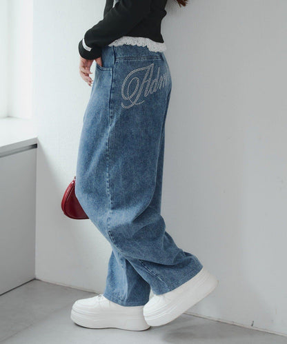 夢幻可愛【RMAF】許願風格寬鬆牛仔褲