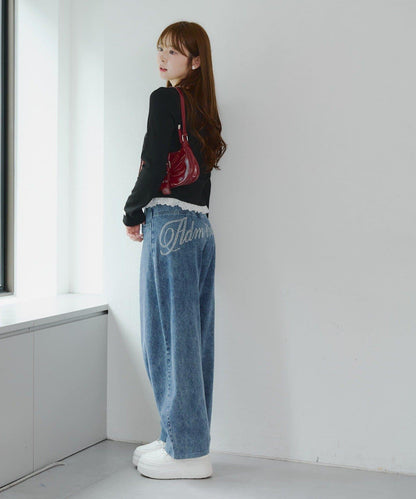 夢幻可愛【RMAF】許願風格寬鬆牛仔褲