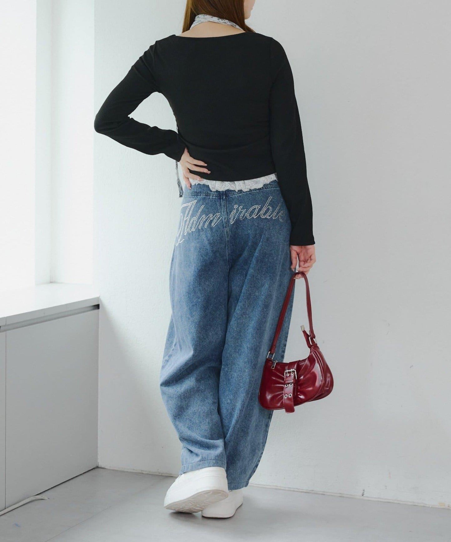 夢幻可愛【RMAF】許願風格寬鬆牛仔褲