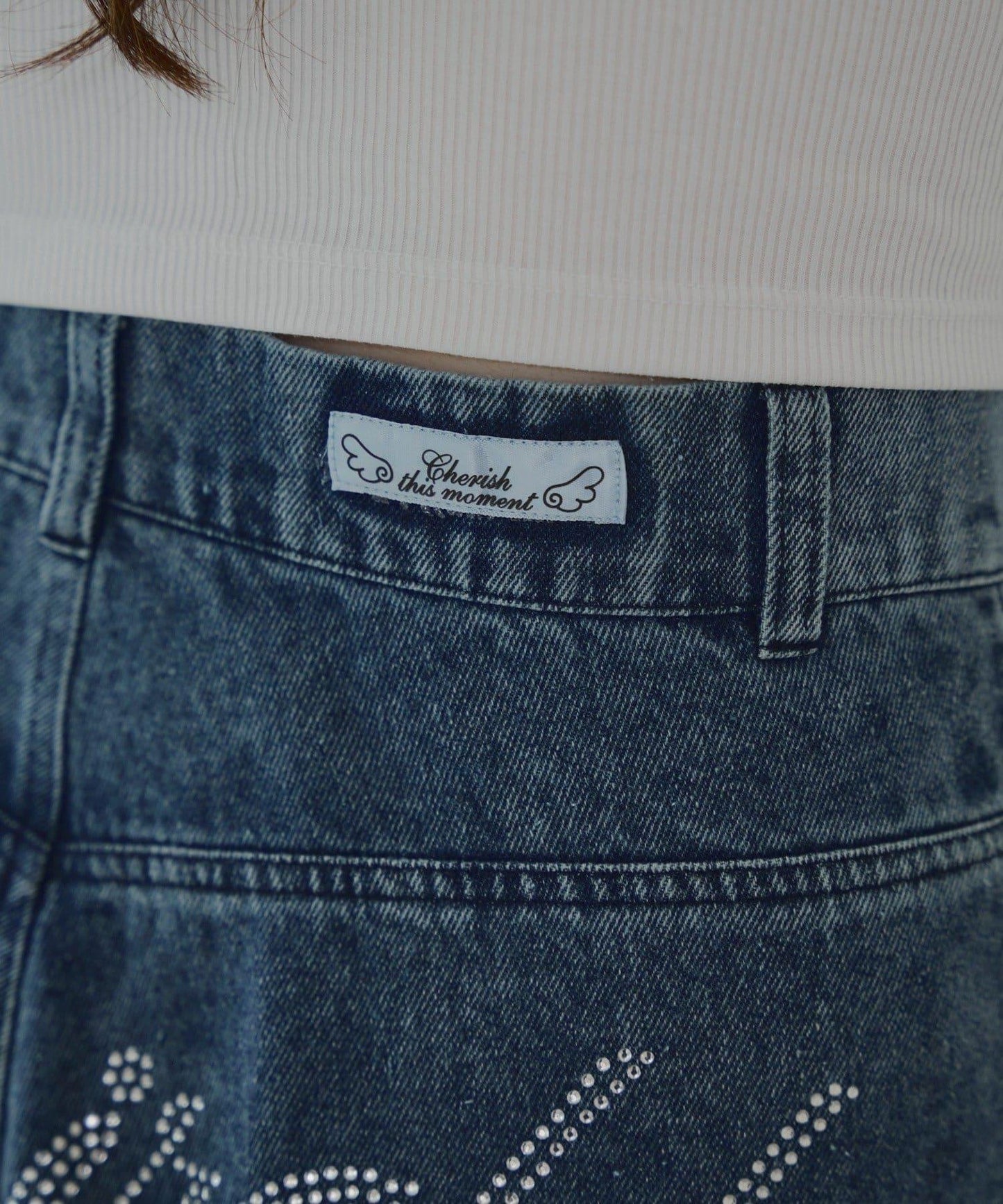 夢幻可愛【RMAF】許願風格寬鬆牛仔褲