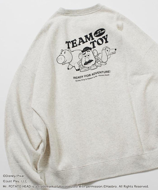 TOY STORY/玩具總動員/特別款背面印花圓領衛衣/TEAM TOY