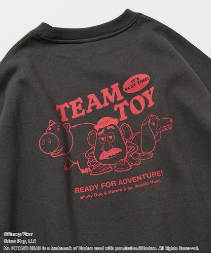 TOY STORY/玩具總動員/特別款背面印花圓領衛衣/TEAM TOY