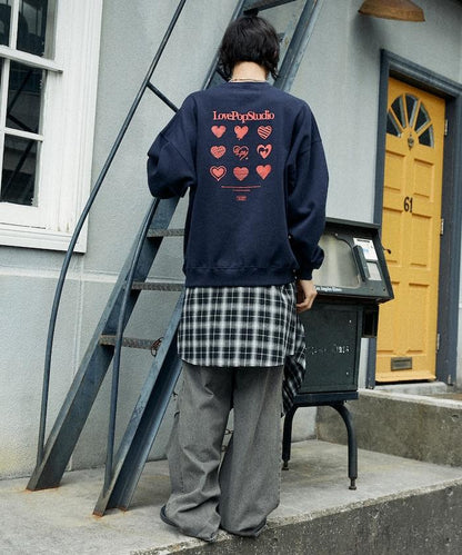 LOVE POP STUDIO 愛心圖案衛衣