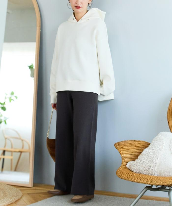 針織寬鬆休閒褲