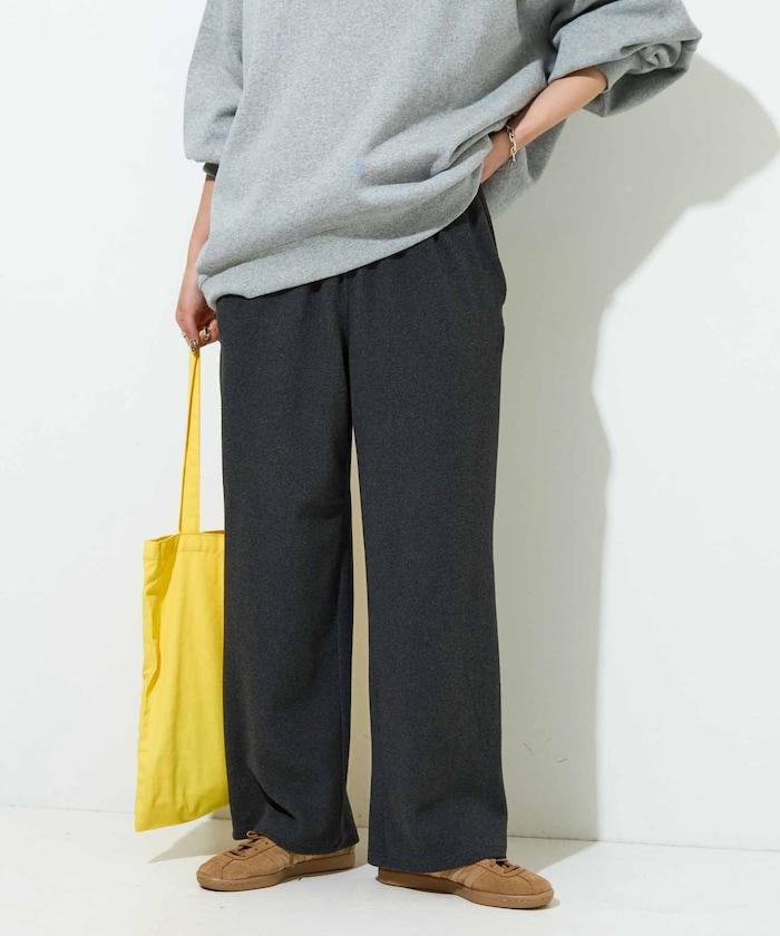 磨毛抓絨休閒長褲