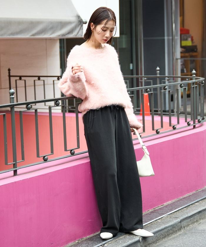 磨毛抓絨休閒長褲