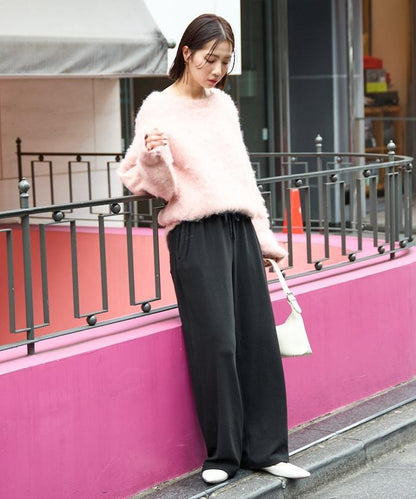 磨毛抓絨休閒長褲