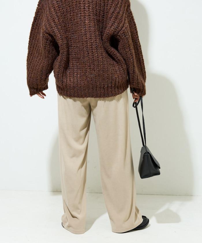 磨毛抓絨休閒長褲