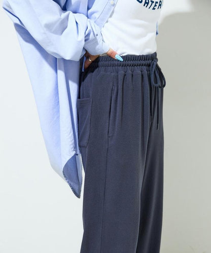 磨毛抓絨休閒長褲