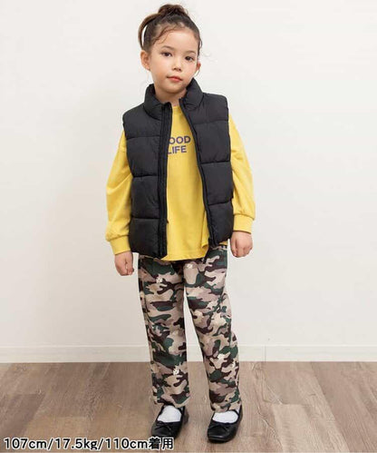 標誌&數字印花長袖T恤