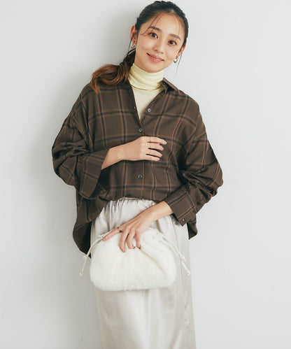 舒適穿著感透視羅紋高領衫