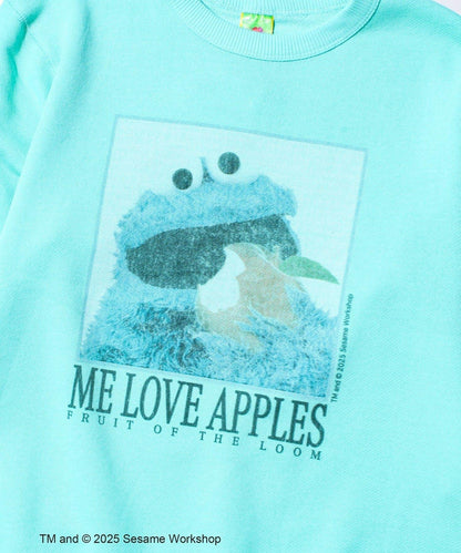 【SESAME STREET×FOTL】餅乾怪獸加厚編織毛圈衛衣