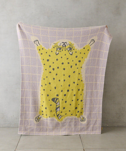 飛鼠造型針織毛毯L