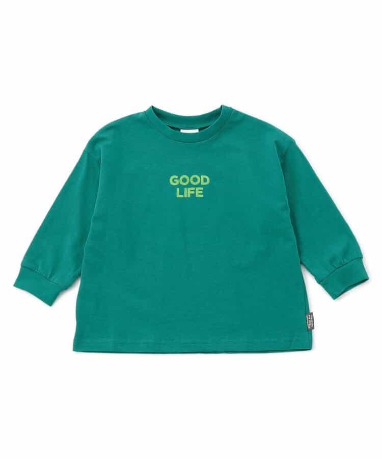 標誌&數字印花長袖T恤