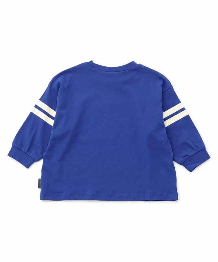 標誌&數字印花長袖T恤