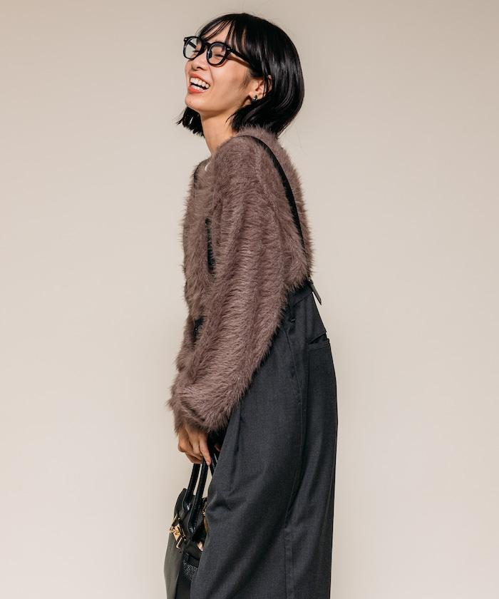 TR可拆卸揹帶寬鬆雙褶西裝長褲