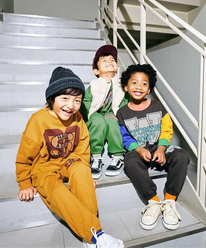 多色印花長褲 10分丈