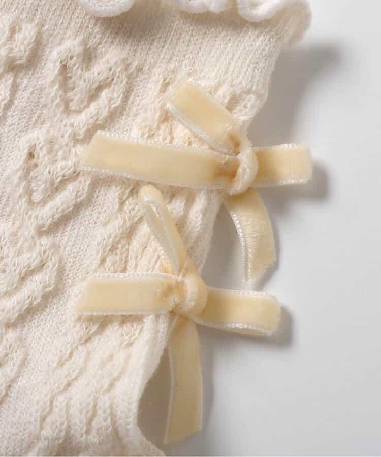 愛心花紋高腰塑形打底褲&襪子