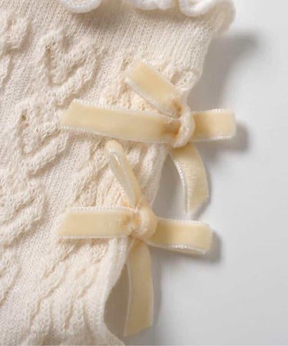 愛心花紋高腰塑形打底褲&襪子