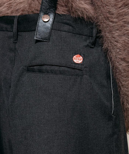 TR可拆卸揹帶寬鬆雙褶西裝長褲