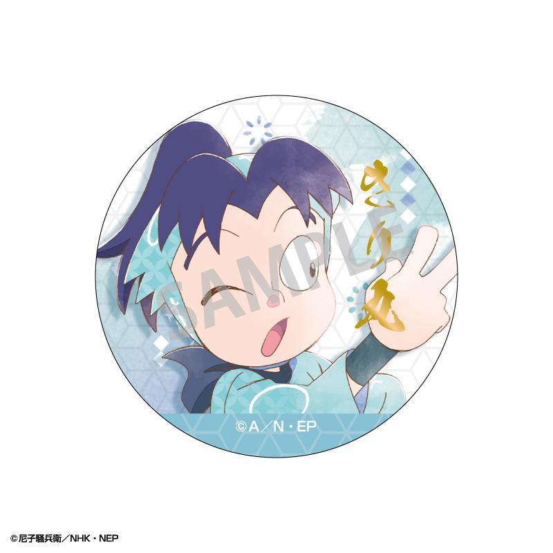 《忍者亂太郎》交易用燙金徽章／カミアニTOUCH2 【BOX／10個裝】共10款