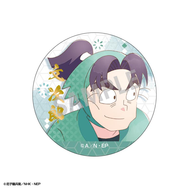 《忍者亂太郎》交易用燙金徽章／カミアニTOUCH2 【BOX／10個裝】共10款