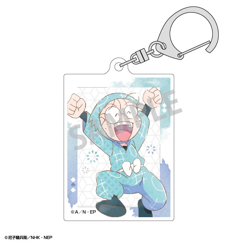 《忍者亂太郎》_隨機款亞克力鑰匙扣／カミアニTOUCH2 【BOX／10個裝】