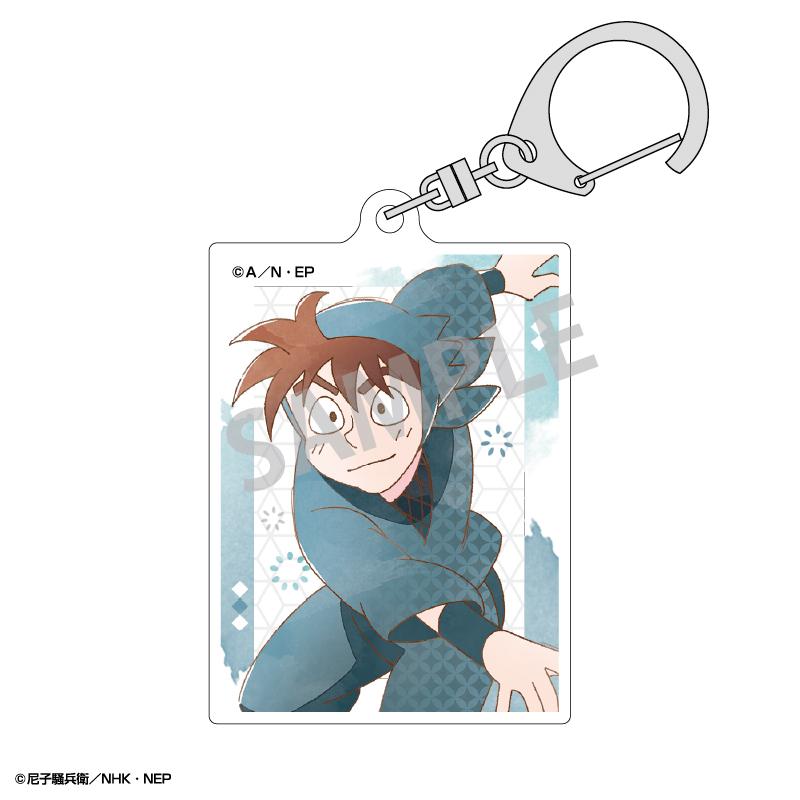 《忍者亂太郎》_隨機款亞克力鑰匙扣／カミアニTOUCH2 【BOX／10個裝】