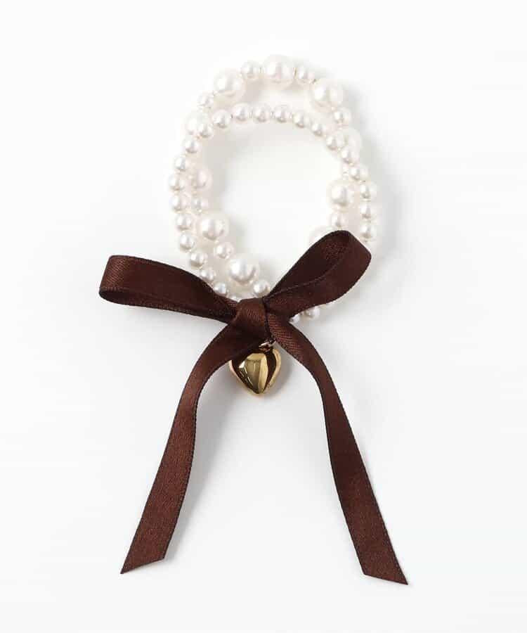 蝴蝶結珍珠手鍊