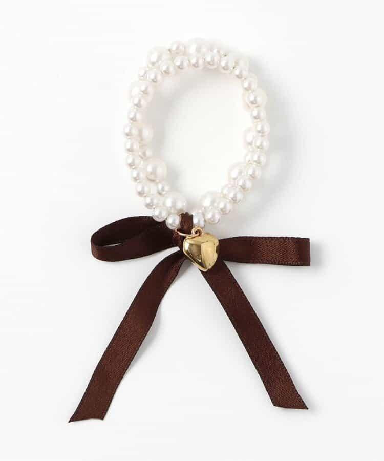 蝴蝶結珍珠手鍊