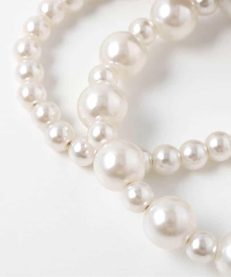 蝴蝶結珍珠手鍊