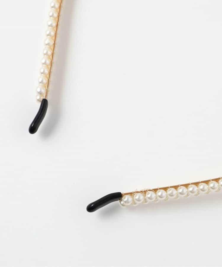 蝴蝶結珍珠髮箍