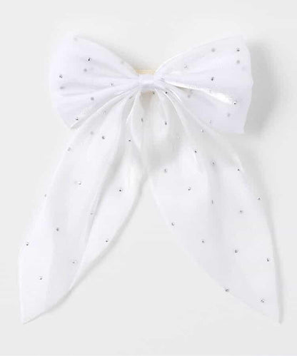 鑲嵌寶石網紗髮夾