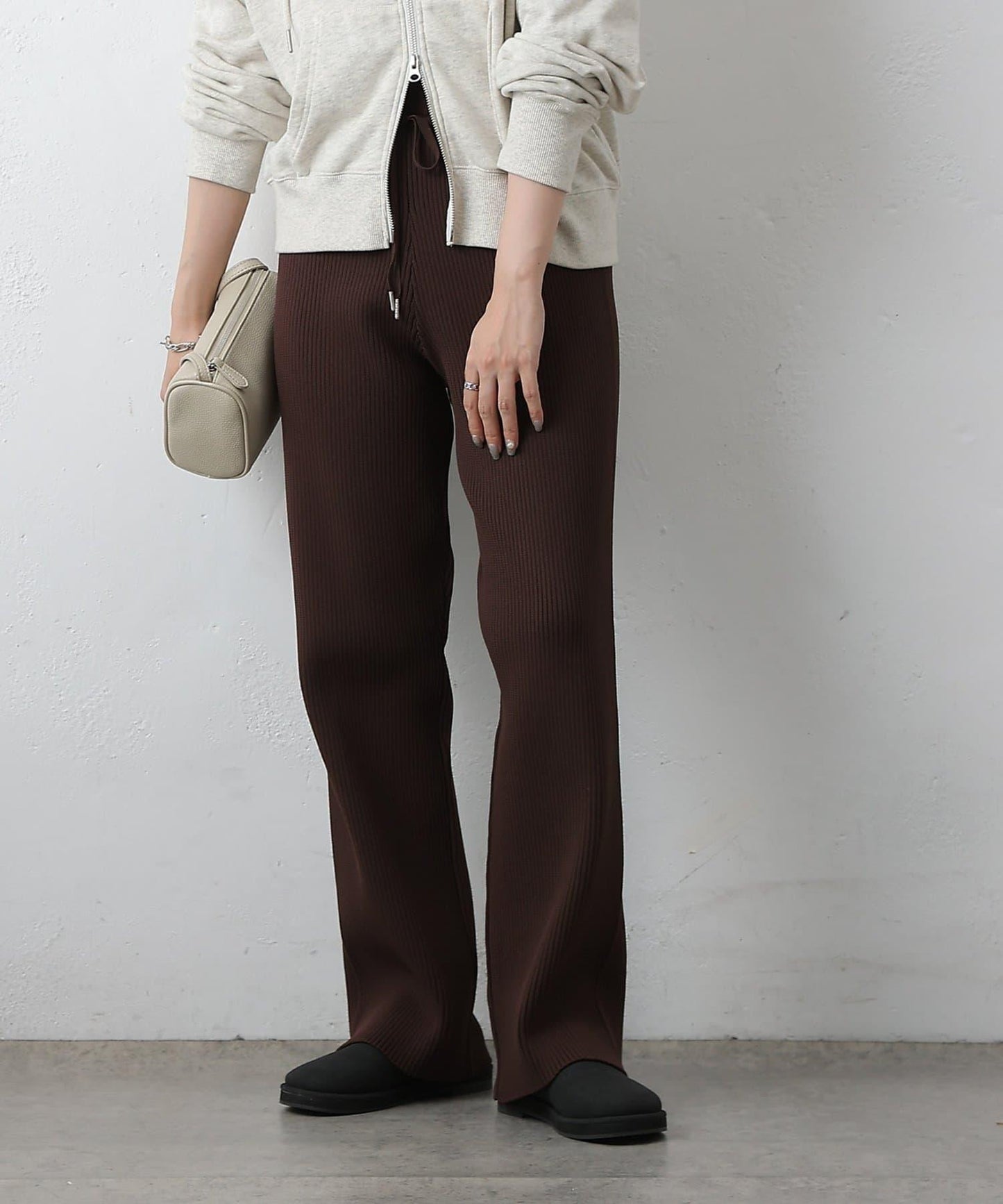 滌綸紗羅紋長褲