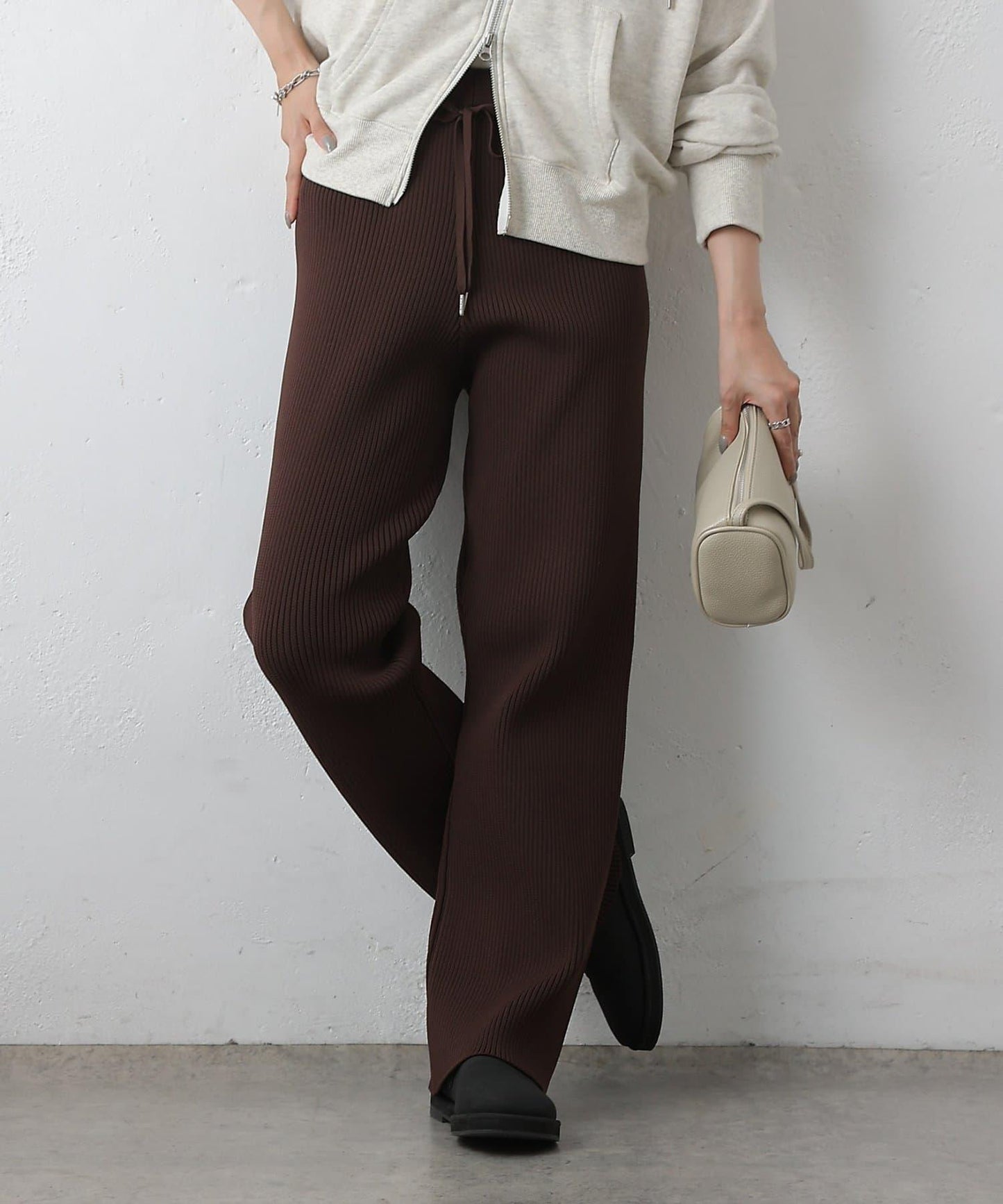 滌綸紗羅紋長褲