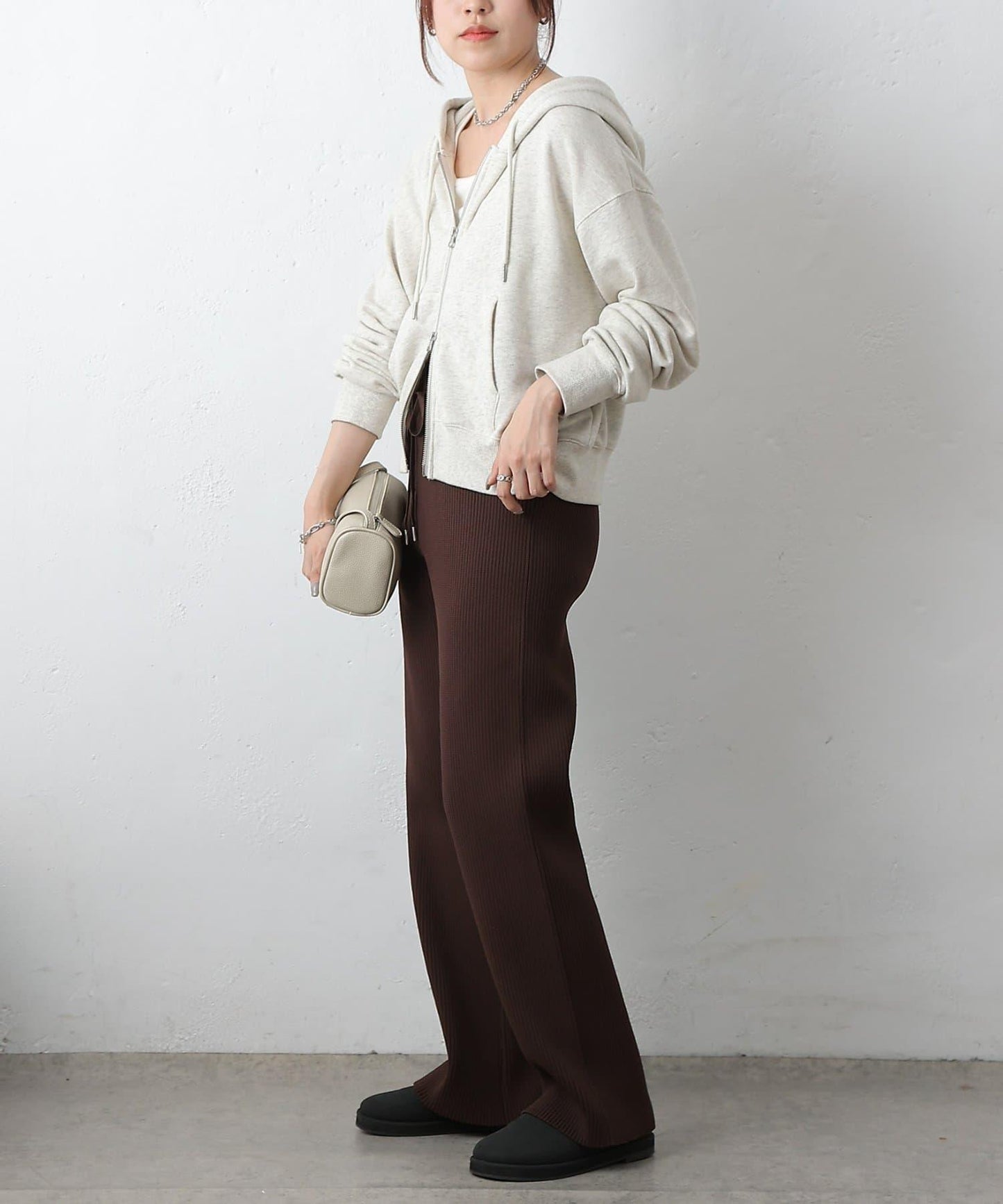 滌綸紗羅紋長褲