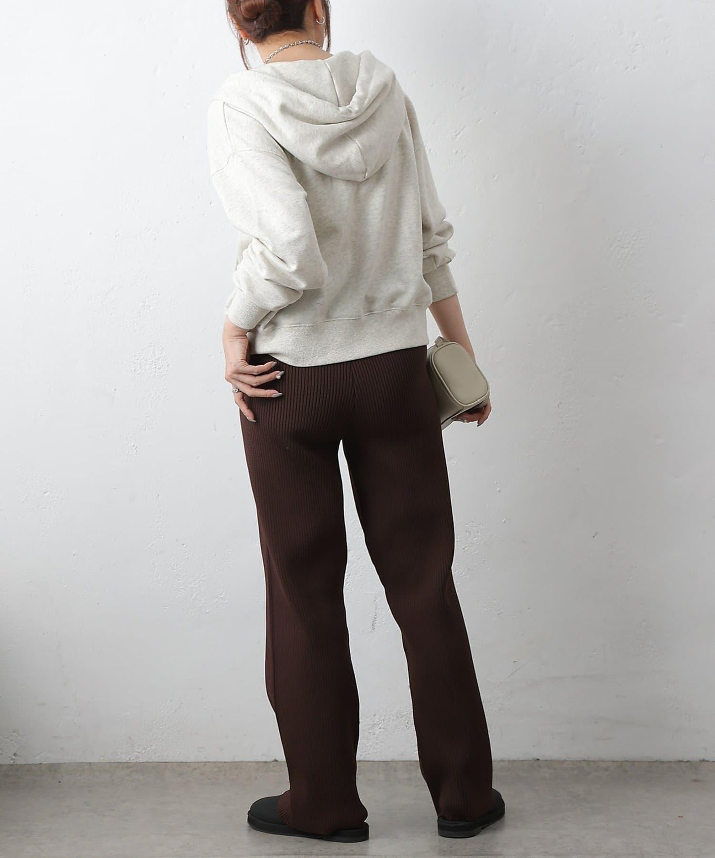 滌綸紗羅紋長褲