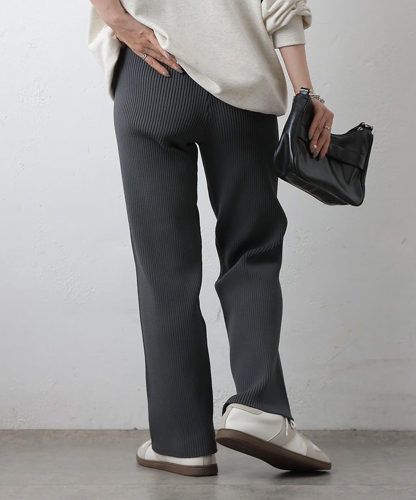 滌綸紗羅紋長褲