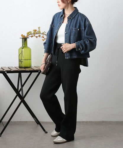 滌綸紗羅紋長褲